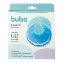 Bolsa Gel Para Seios Buba Com Capa 2 Unidades