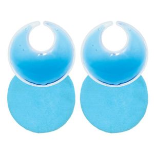 Bolsa Gel Para Seios Buba Com Capa 2 Unidades