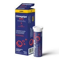 Cimegripe Muc 600mg + Vitamina C 1g 10 Comprimidos Efervescentes