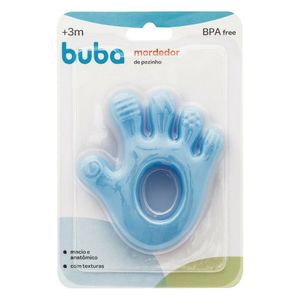Mordedor Buba Maozinha Azul 1 Unidade