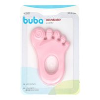 Mordedor Buba Pezinho Rosa 1 Unidade