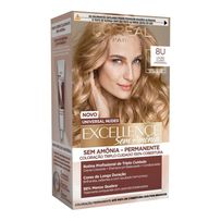 Tintura L'Oréal Paris Imédia Universal Nudes Excellence Sem Amônia 8U - Louro Claro Universal