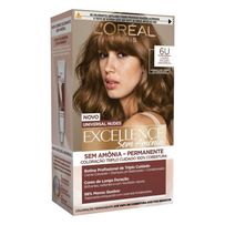Tintura L'Oréal Paris Imédia Universal Nudes Excellence Sem Amônia 6U - Louro Escuro Universal