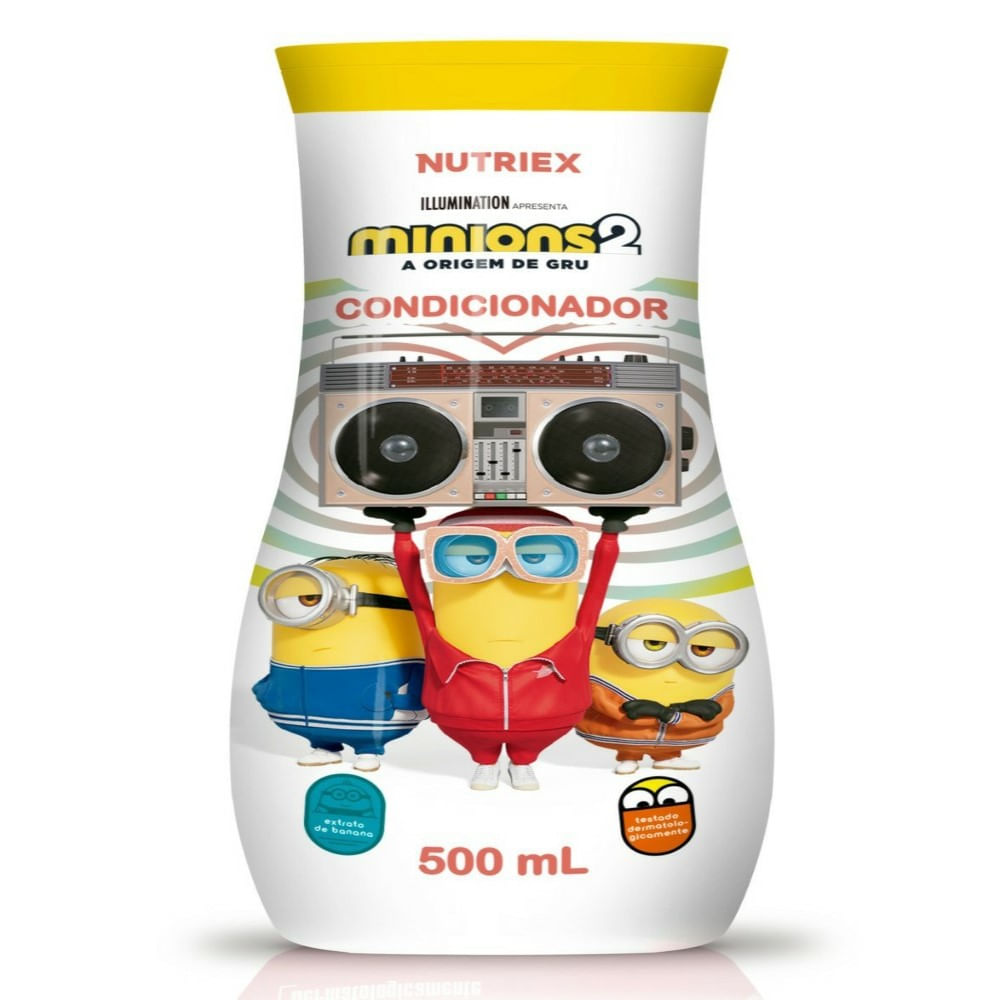 Condicionador Nutriex Minions 2 - 500ml