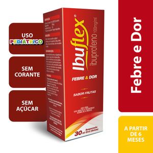 Ibuflex Ibuprofeno 100mg/ml Suspensão Oral 30ml