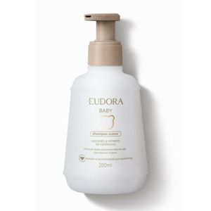 Shampoo Eudora Baby Suave Algodão E Extrato De Calêndula 200ml