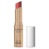 Batom Eudora Glam Micro Plastia Vermelho Ruby