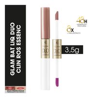 Batom Líquido Eudora Glam Duo Clinical Micropigmentação Rosado Essencial 3,5g