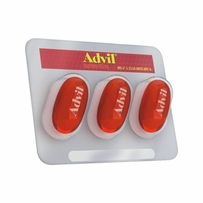 Advil Alívio Rápido Ibuprofeno 400mg 3 Cápsulas