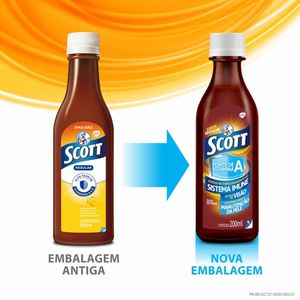 Suplemento Vitamínico Scott Regular Frasco 200ml