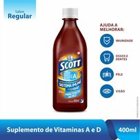 Suplemento Vitamínico Scott Regular Frasco 400ml