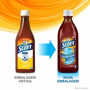 Suplemento Vitamínico Scott Regular Frasco 400ml