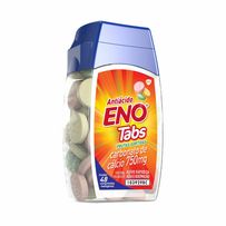 Pastilhas Mastigáveis Eno Tabs Frutas Sortidas Comprimidos