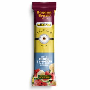 Barra De Frutas Banana Brasil Kids Melancia E Banana 22g