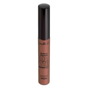 Batom Líquido Vult Matte Nano Hd Castanho Claro 5ml