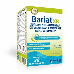 Suplemento Alimentar Bariat Xr Supera 30 Comprimidos