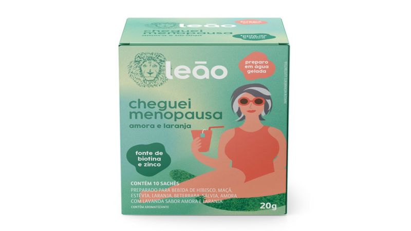 Ch Le o Fases Cheguei Menopausa Amora e Laranja 10 Sach s