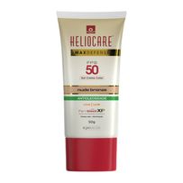 Protetor Solar Facial Heliocare Max Defense FPS 50 Cor Nude Bronze 50g