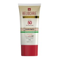 Protetor Solar Facial Heliocare Max Defense FPS 50 Nude Light 50g