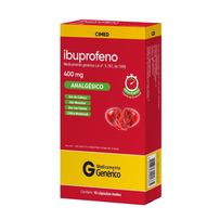 Ibuprofeno 400mg Cimed 10 Cápsulas Moles