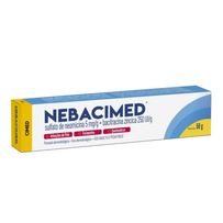 Nebacimed 5mg/g + 250UI/g Pomada Anti-Infecção 50g