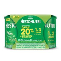 Fórmula Infantil Nestonutri 2 Unidades de 800g Cada