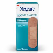Curativo Nexcare Feitos De Micropore 10 Unidades