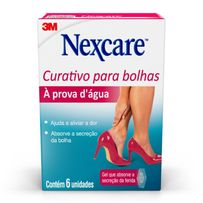 Curativos Para Bolhas Nexcare 6 Unidades