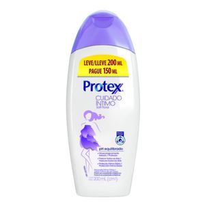 Sabonete Íntimo Líquido Protex Cuidado Íntimo Soft Floral 200ml