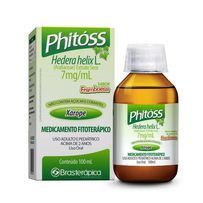 Phitóss 7mg/ml Brasterápica Xarope Framboesa 100ml