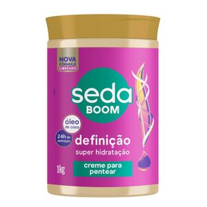 Creme Para Pentear Seda Boom Definição Super Hidratação 1kg