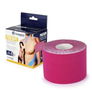 Bandagem Elástica Adesiva Incoterm Protape Rosa
