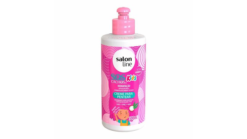 PRÓ-THESS CREME PARA PENTEAR KIDS CABELOS CACHEADOS 300 ML - WR  DISTRIBUIDORA