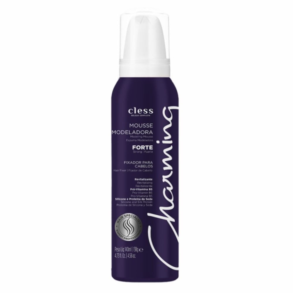 Mousse Modeladora Cless Charming Forte 140ml
