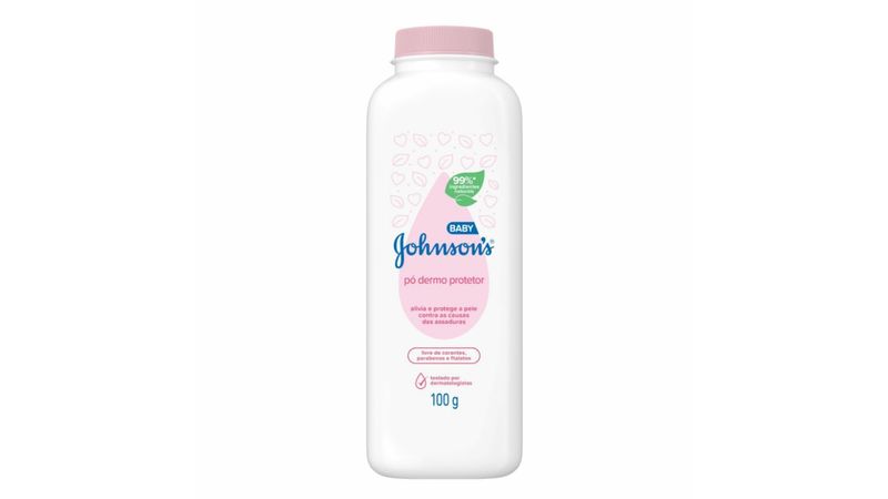 Pó Dermo Protetor Johnsons Baby 100g - Drogaria Venancio