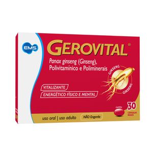 Gerovital Ems 30 Cápsulas Moles
