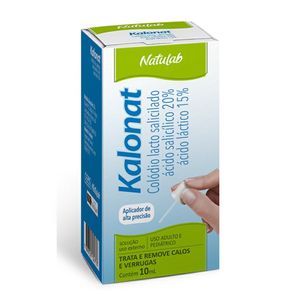 Kalonat Natulab Trata E Remove Calos E Verrugas Solução 10ml