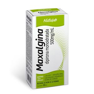 Maxalgina 500mg/ml Natulab 20ml