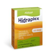 Hidraplex Natulab Sabor Laranja 4 Envelopes De 28,26g Cada