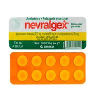 Nevralgex 300mg + 50mg + 35mg Cimed 10 comprimidos