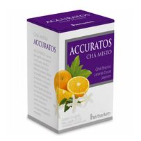 Chá Misto Accuratos Herbarium Chá Branco, Laranja Doce e Jasmim 15 Sachês
