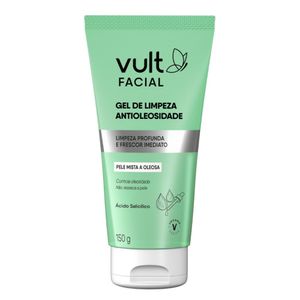 Gel De Limpeza Vult Facial Antioleosidade 150g