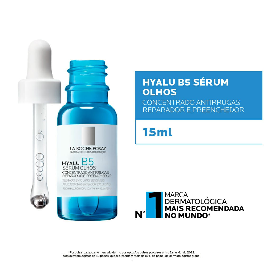 Sérum Para Olhos La Roche Posay Hyalu B5 15ml - Drogaria Venancio