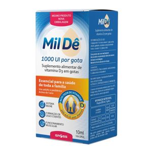 Mildê Vitamina D3 1000UI 10ml
