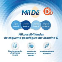 Mildê Vitamina D3 1000UI 10ml