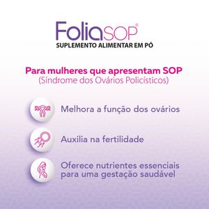 Suplemento Alimentar Folia Sop Gross 30 Sachês Com 4G Cada