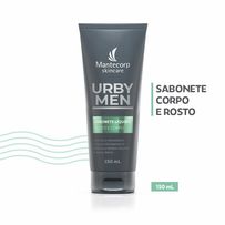 Sabonete Líquido Mantercorp Urby Men Rosto e Corpo 150ml