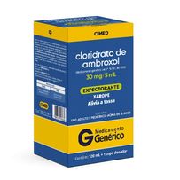 Cloridrato de Ambroxol 6mg/ml Cimed Xarope 120ml