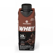 Bebida Láctea Piracanjuba Whey Zero Lactose Cacau 23g - 250ml