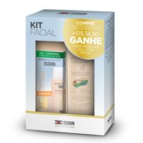 Kit Isdin Protetor Solar Fusion Water Cor Clara Fps50 50ml + Micellar Solution 4 Em 1 400ml